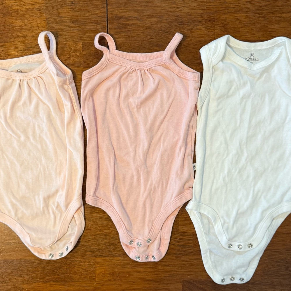Honest baby onesie bundle - 3 pack